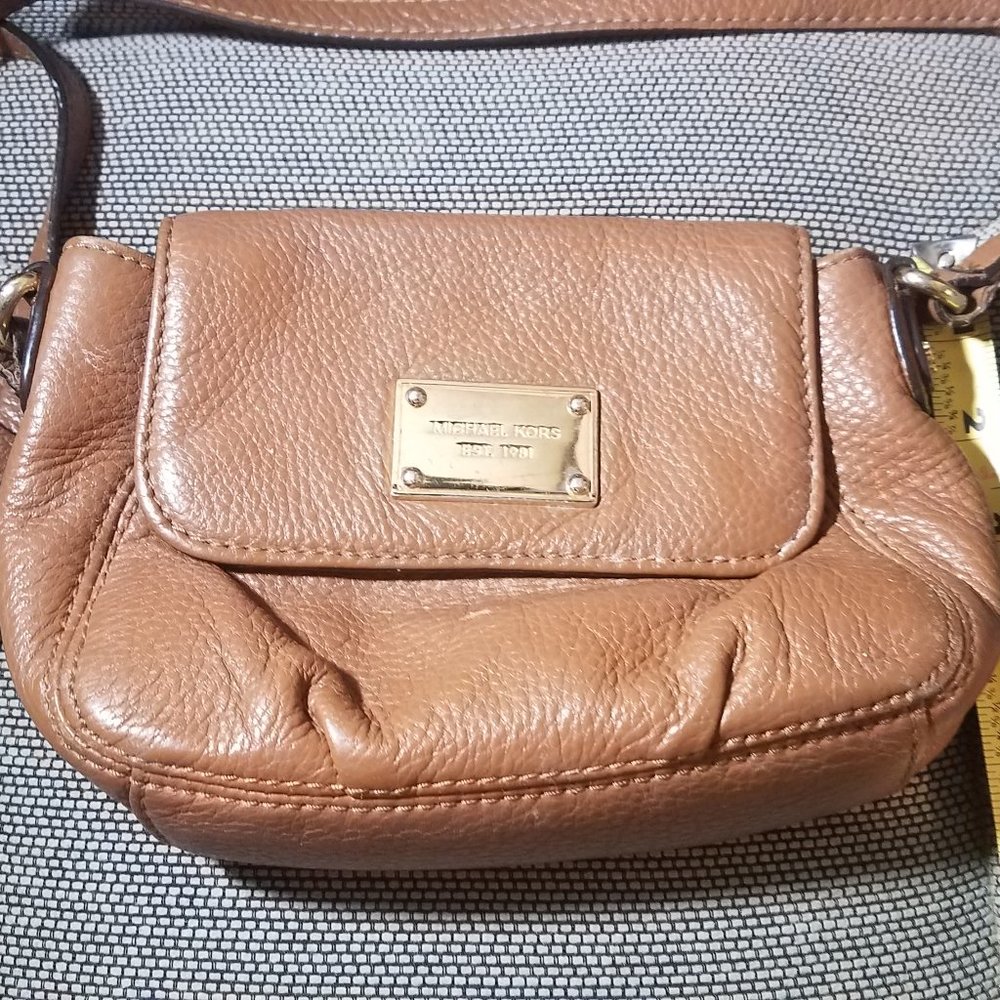 Michael Kors Soft Tan Leather Purse